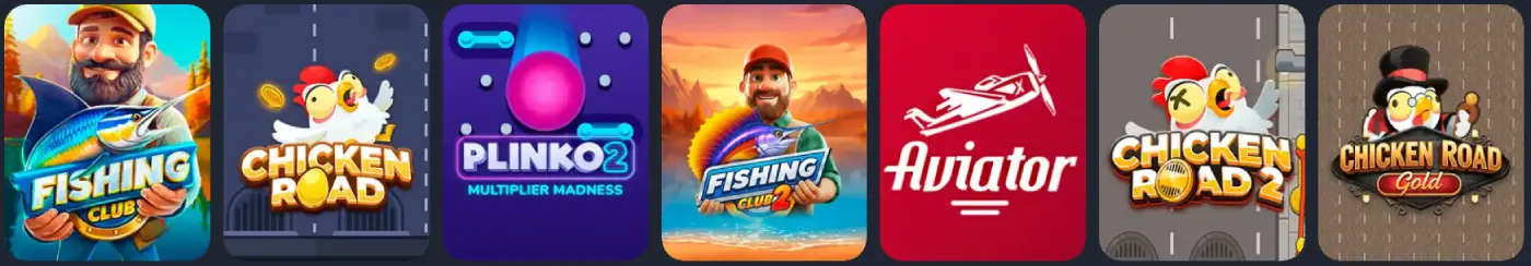Martin Casino Crash-Spiele