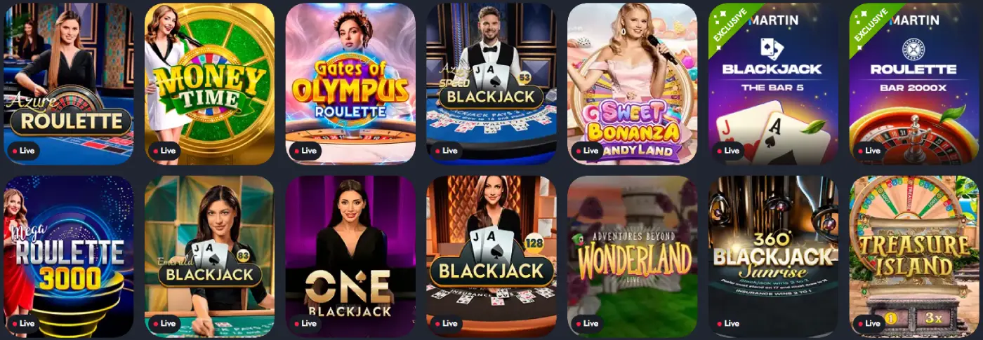 Martin Casino Live-Casino